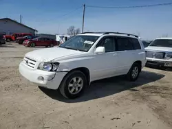 Salvage cars for sale at Pekin, IL auction: 2007 Toyota Highlander Sport