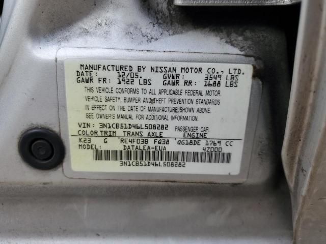 2006 Nissan Sentra 1.8