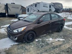 Salvage cars for sale at Elmsdale, NS auction: 2015 Hyundai Accent GLS