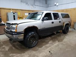 Salvage cars for sale from Copart Kincheloe, MI: 2005 Chevrolet Silverado K1500