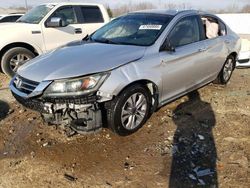 Salvage cars for sale from Copart Louisville, KY: 2014 Honda Accord LX