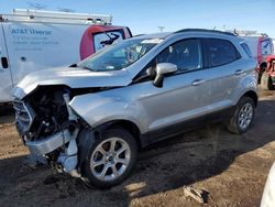 Salvage cars for sale at Elgin, IL auction: 2018 Ford Ecosport SE