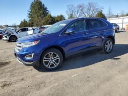 Salvage cars for sale at Finksburg, MD auction: 2015 Ford Edge Titanium