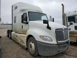 Salvage trucks for sale at Bismarck, ND auction: 2019 International LT625 Semi Truck