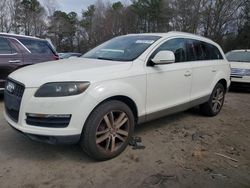 Salvage cars for sale at Austell, GA auction: 2009 Audi Q7 3.6 Quattro