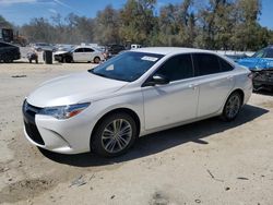 Salvage cars for sale at Ocala, FL auction: 2016 Toyota Camry LE