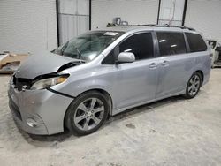 Salvage cars for sale at Cahokia Heights, IL auction: 2011 Toyota Sienna Sport