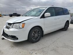 Salvage cars for sale at Haslet, TX auction: 2017 Dodge Grand Caravan SXT