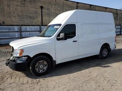 Nissan salvage cars for sale: 2018 Nissan NV 2500 S