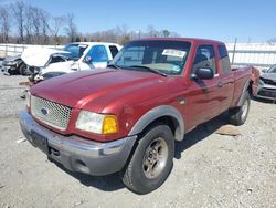 Salvage cars for sale at Spartanburg, SC auction: 2002 Ford Ranger Super Cab