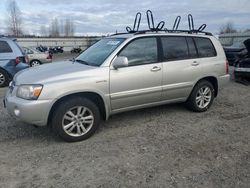 Salvage cars for sale at Arlington, WA auction: 2006 Toyota Highlander Hybrid