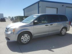 Salvage cars for sale at New Orleans, LA auction: 2019 Dodge Grand Caravan SE