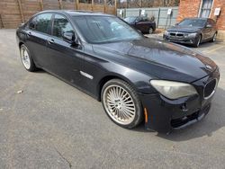 Salvage cars for sale at Candia, NH auction: 2012 BMW 750 I