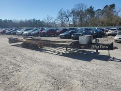 Salvage trucks for sale at Augusta, GA auction: 2016 Big Tex Equipment Trailer