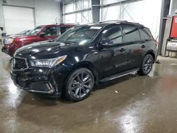 Salvage cars for sale at Ham Lake, MN auction: 2020 Acura MDX A-Spec