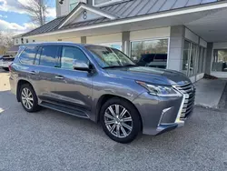 Salvage cars for sale at North Billerica, MA auction: 2017 Lexus LX 570