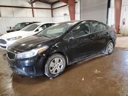 Salvage cars for sale at Lansing, MI auction: 2017 KIA Forte LX