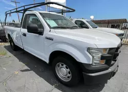 Salvage trucks for sale at Rancho Cucamonga, CA auction: 2016 Ford F150