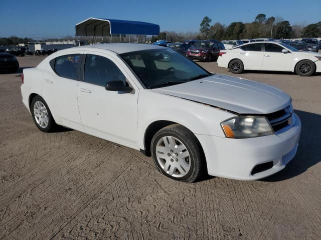 2012 Dodge Avenger SE