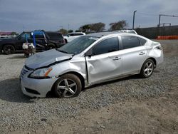 Salvage cars for sale at San Diego, CA auction: 2015 Nissan Sentra S