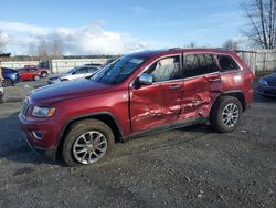 Salvage cars for sale at Arlington, WA auction: 2015 Jeep Grand Cherokee Limited