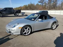 Salvage cars for sale at Brookhaven, NY auction: 2006 Porsche 911 New Generation Carrera Cabriolet