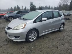 Salvage cars for sale at Graham, WA auction: 2011 Honda FIT Sport