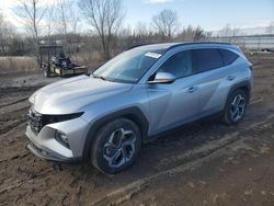 Salvage cars for sale at Columbia Station, OH auction: 2022 Hyundai Tucson Limited