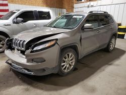 Salvage cars for sale at Anchorage, AK auction: 2016 Jeep Cherokee Limited