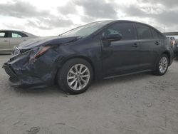 Salvage cars for sale at West Palm Beach, FL auction: 2022 Toyota Corolla LE