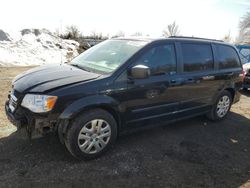 Salvage cars for sale at London, ON auction: 2016 Dodge Grand Caravan SE