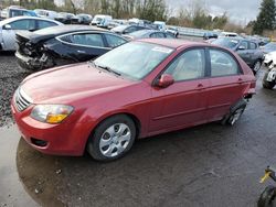 Salvage cars for sale at Portland, OR auction: 2009 KIA Spectra EX