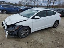 Salvage cars for sale at Hampton, VA auction: 2018 Hyundai Elantra SEL