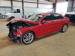 Salvage cars for sale at Mocksville, NC auction: 2024 Audi A4 Premium Plus 45