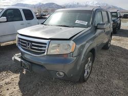 Salvage cars for sale at Magna, UT auction: 2012 Honda Pilot EXL