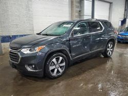 Salvage cars for sale at Ham Lake, MN auction: 2019 Chevrolet Traverse LT