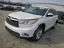 Salvage cars for sale at Spartanburg, SC auction: 2016 Toyota Highlander Limited