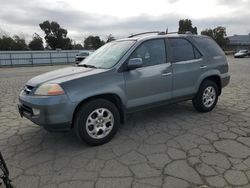 Acura salvage cars for sale: 2001 Acura MDX Touring