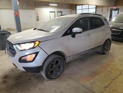 Salvage cars for sale at Indianapolis, IN auction: 2018 Ford Ecosport SES