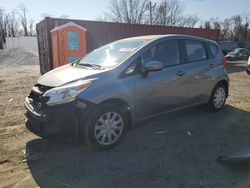 Salvage cars for sale at Baltimore, MD auction: 2015 Nissan Versa Note S