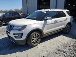 Salvage cars for sale at Byron, GA auction: 2016 Ford Explorer Limited