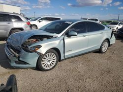 Salvage cars for sale at Tucson, AZ auction: 2014 Ford Fusion S Hybrid