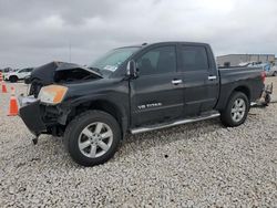 Salvage cars for sale from Copart Taylor, TX: 2013 Nissan Titan S