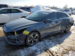 Salvage cars for sale from Copart Ontario Auction, ON: 2021 Hyundai Elantra SEL