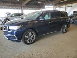 Salvage cars for sale at American Canyon, CA auction: 2017 Acura MDX Technology