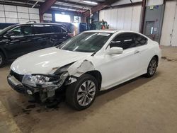 Salvage cars for sale at East Granby, CT auction: 2013 Honda Accord EXL