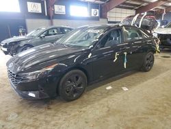 Salvage cars for sale at East Granby, CT auction: 2023 Hyundai Elantra SEL