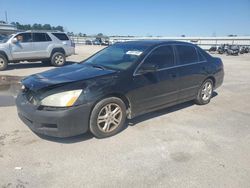 Salvage cars for sale at Harleyville, SC auction: 2007 Honda Accord SE