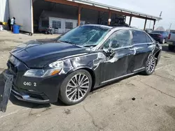 Carros salvage sin ofertas aún a la venta en subasta: 2019 Lincoln Continental Select