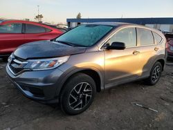 Clean Title Cars for sale at auction: 2016 Honda CR-V SE